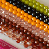 6mm CZECH Fire Polished Beads - Opaques and Transparents, choice of color