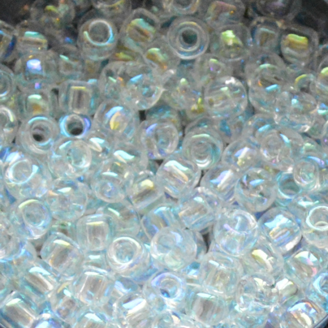 Transparent RB - Clear RB, Matsuno 8/0 Seed Beads