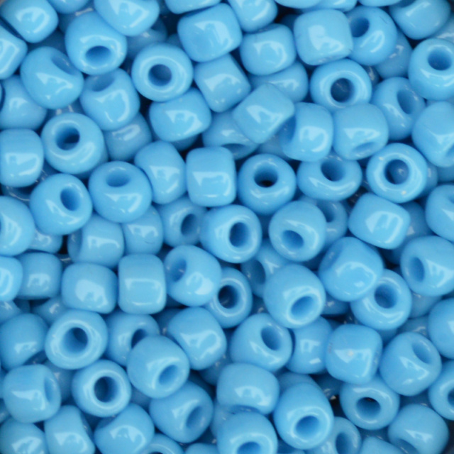 Opaque - Blue, Matsuno 6/0 Seed Beads
