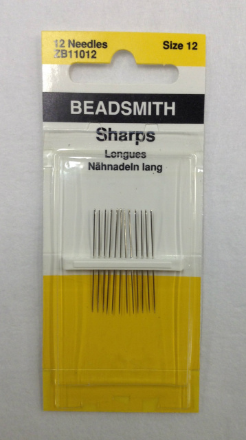 Sharps, size 12, 12-pack
