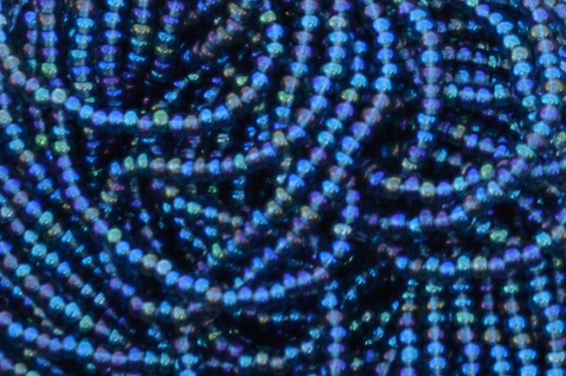 Transparent RB - Grey Rainbow, Czech 11/0 Seed Beads