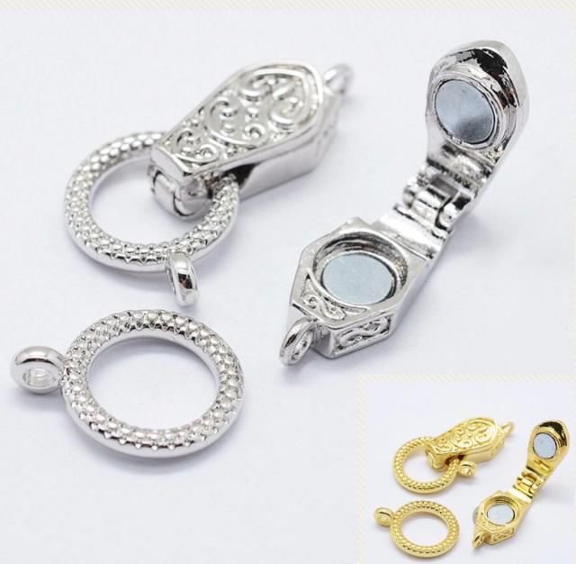 Magnetic Fold Over Clasp, choice of color