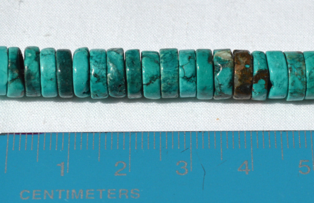 Magnesite Deluxe Heishi, approx 8.5mm, 16 inch strand