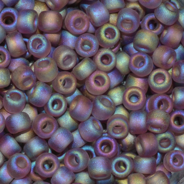 Transparent RB  Matte - Amy, Matsuno 6/0 Seed Beads