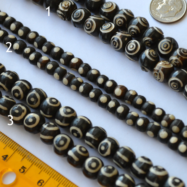 Mud Beads (Batik) - your choice of size and design