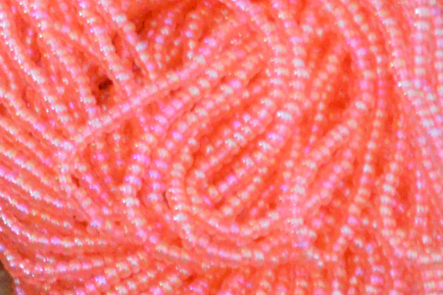 Transparent - Rose RB SolGel Czech 11/0 Seed Beads
