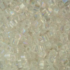 Toho Hex 8/0 - Transparent Crystal Rainbow - #161