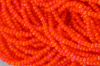 Opaque IRIS - Orange Czech 11/0 Seed Beads 