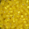 Silver Lined Matte - Yellow, Matsuno 6/0 Seed Beads