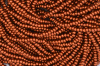 Metallic Matte - Dark Bronze (copper) Czech 11/0 Seed Beads
