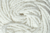 Opaque - Chalk White,  Czech 11/0 Seed Beads