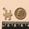 Puzzle Piece Charm, Pack of 12