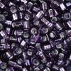 Silver Lined - PURPLE, Matsuno 6/0 Seed Beads