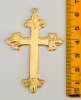 Gold Plated Cross (heavy 