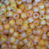 Transparent RB  Matte - Topaz, Matsuno 6/0 Seed Beads