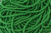 Opaque - Green Czech 11/0 Seed Beads