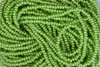 Opaque LUSTER - Lime Czech 11/0 Seed Beads