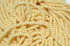 Opaque - Natural,  Czech 11/0 Seed Beads