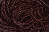 Opaque - Dark Brown,  Czech 11/0 Seed Beads 